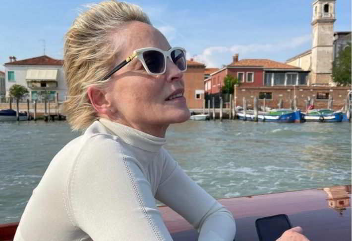 Sharon Stone a Venezia